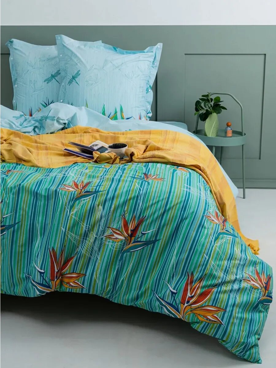 Постельное белье 1,5сп экодом КПБ Перкаль — фото 1