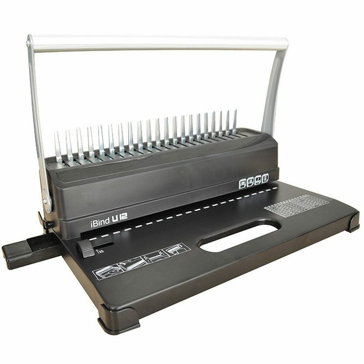 Брошюровщик Bulros U-12, А4, механический, пластиковая пружина