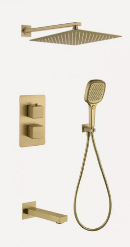 Изображение товара Душевая система скрытого монтажа Grocenberg GB5050MG с Термостатом Vernet (Франция)