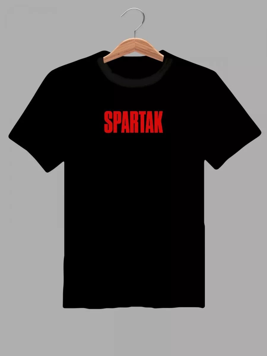 Футболка spartak, размер XXXL, черный