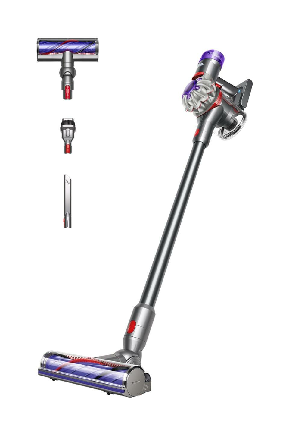Пылесос Dyson V8 (SV25) advanced 130w Silver & Nickel