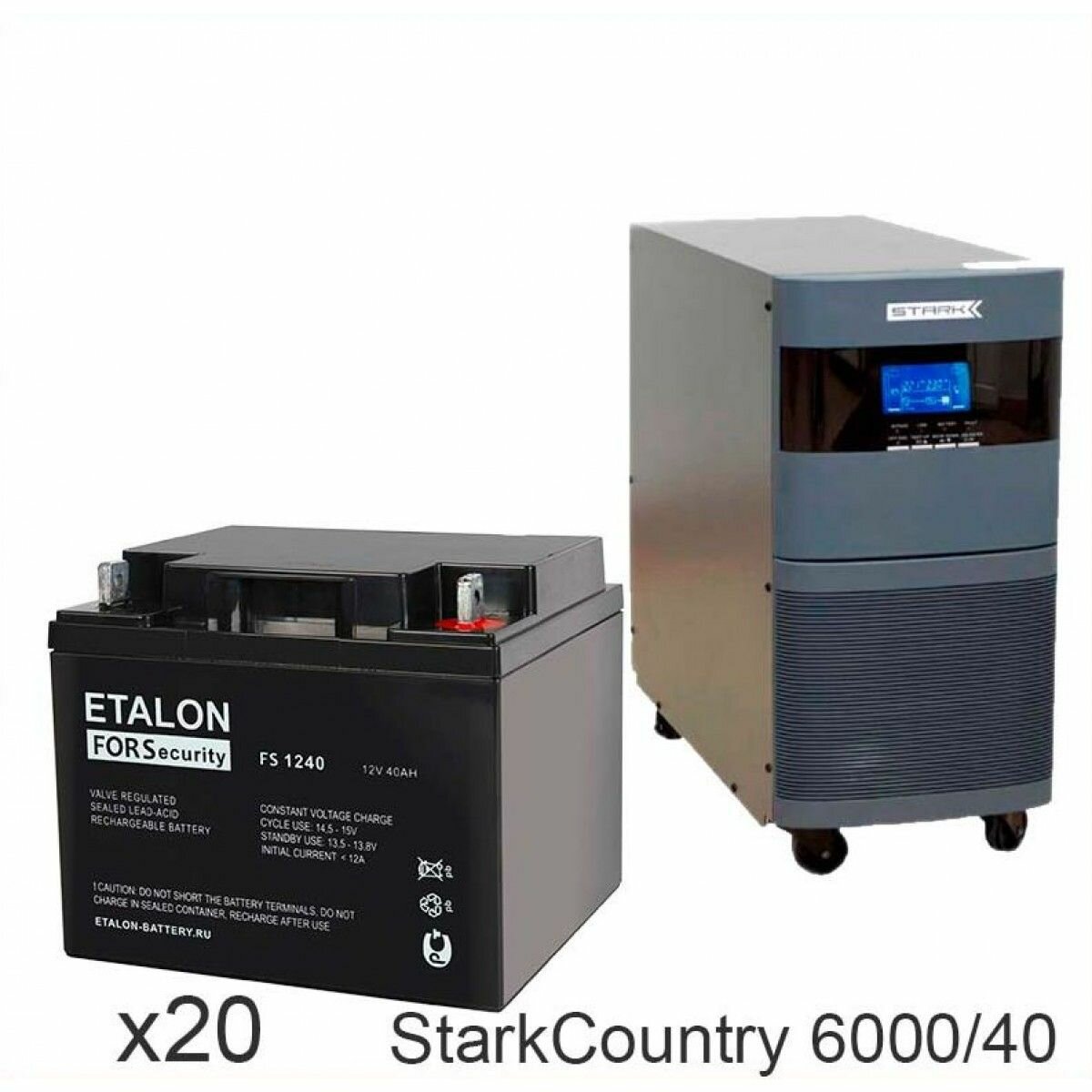 Stark Country 6000 Онлайн, 12А + ETALON FS 1240