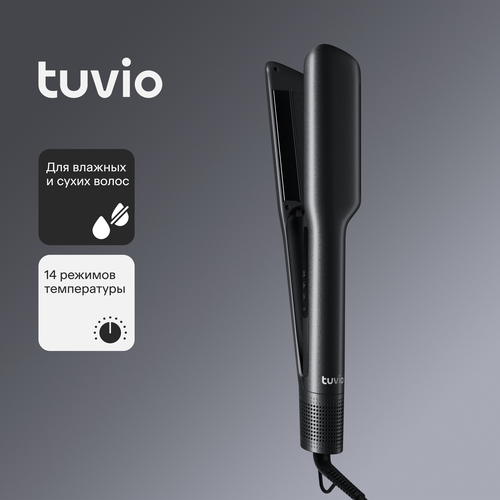 Стайлер-выпрямитель Tuvio с функцией сушки HSCD1011 тёмный металлик 800000₽