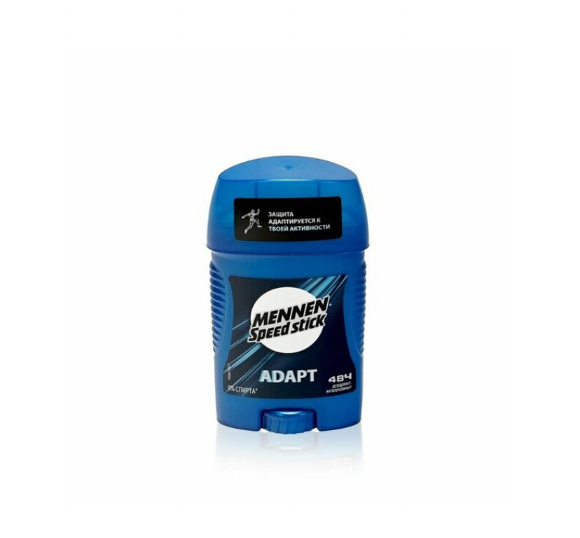Mennen Speed Stick/ Дезодорант карандаш для тела Mennen Speed Stick Adapt мужской 50 г (2 шт) — фото 1