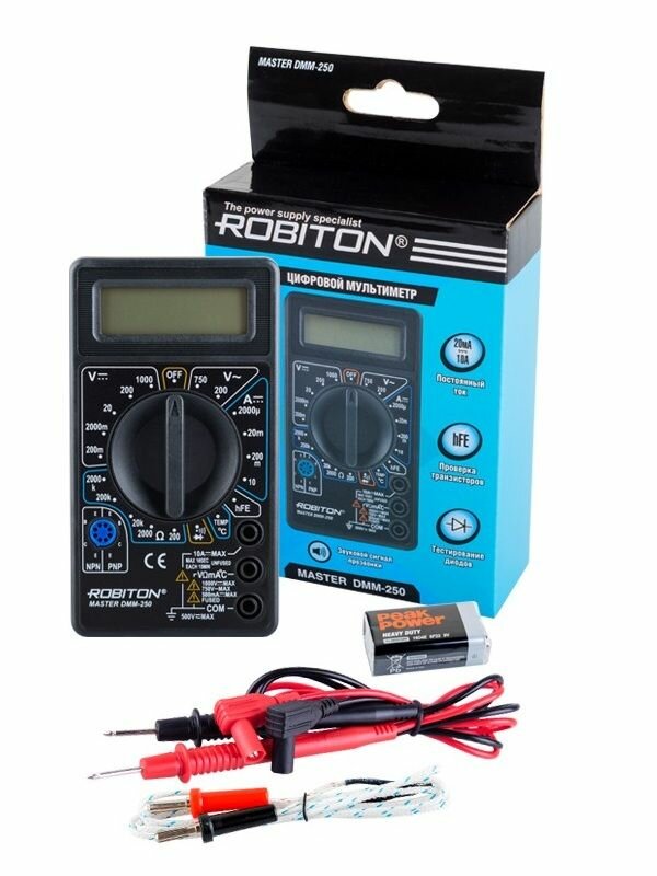 Цифровой мультиметр Robiton Master DMM-250