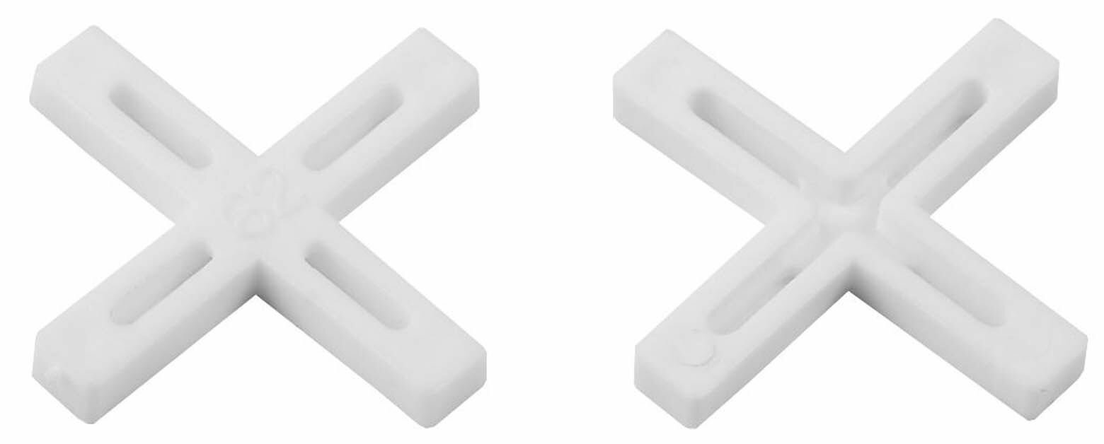 Крестики ЗУБР 4 мм Х-образные 100 шт для кафельной плитки