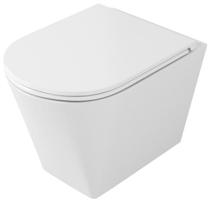 Унитаз подвесной OWL 1975 Curve Cirkel-H с сиденьем микролифт OWLT190802