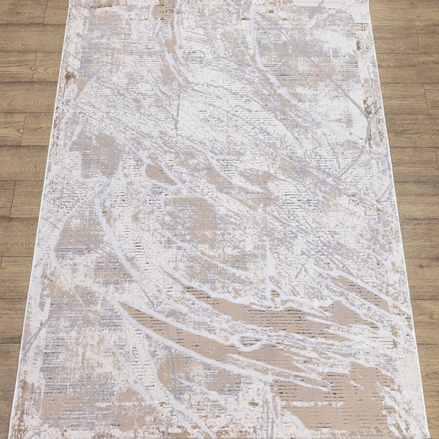 Ковер Турецкий Parma дизайн JE11A цвет SHRINK BEIGE 0.8x1.5м