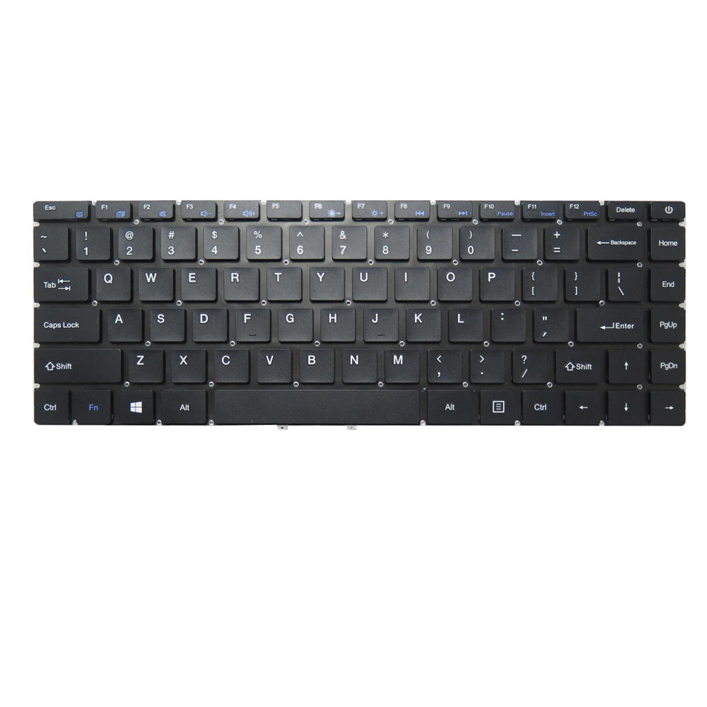 Клавиатура для ноутбука DEXP Aquilon C14-ICP301 английская американская черная новая