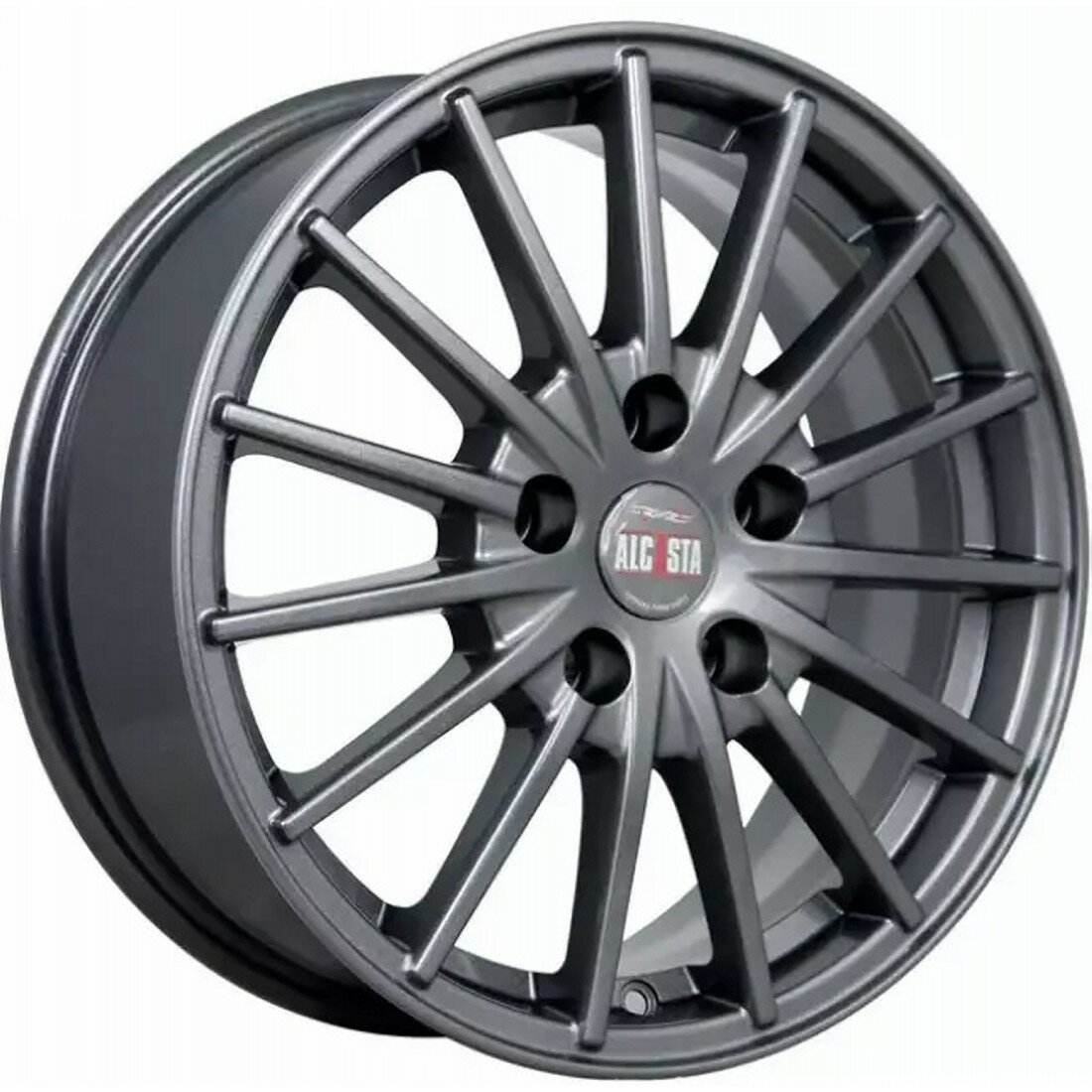 Колесный диск Alcasta M60 7x17 5x114,3 ET45 54,1 Graphite литой для автомобиля