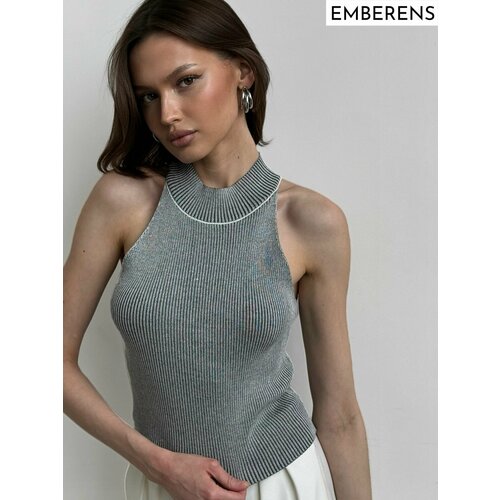 фото Топ emberens, размер l, серый, серый