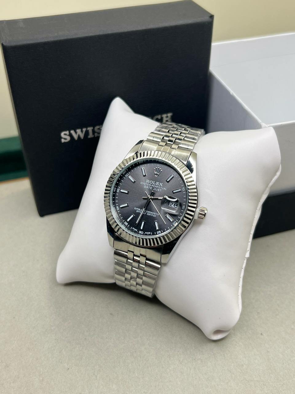 Наручные часы Rolex, синий — фото 1