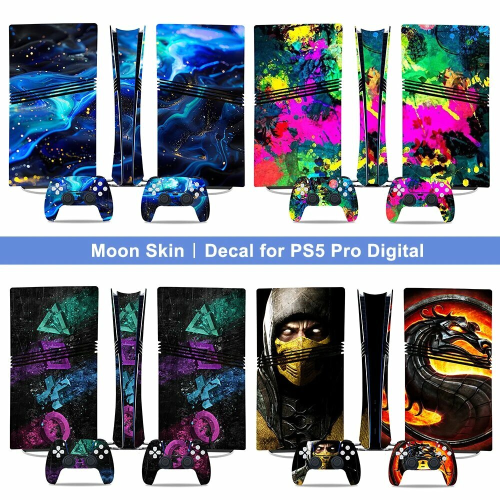 Виниловый защитный чехол для игровой консоли PS5 Pro — фото 1