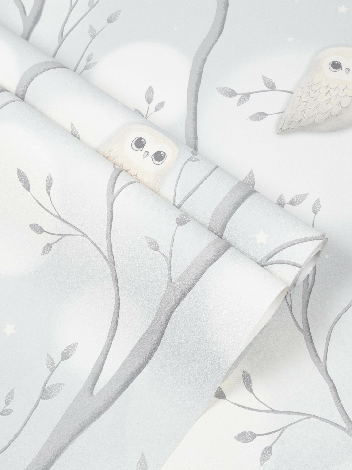 Обои флизелиновые Marvig Fairy forest виниловые метровые ( горячее тиснение моющиеся ) 1.06 м * 1005 м в детскую светятся в темноте 00096260