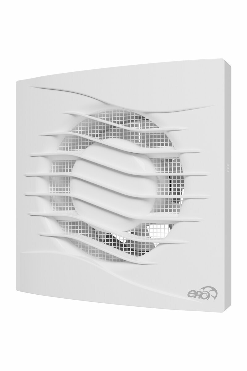 Вентилятор накладной REST D100 сетка ERA, ABS-пластик, белый