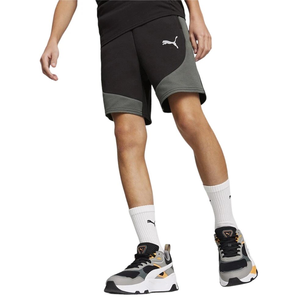 Шорты PUMA, размер 116, черный