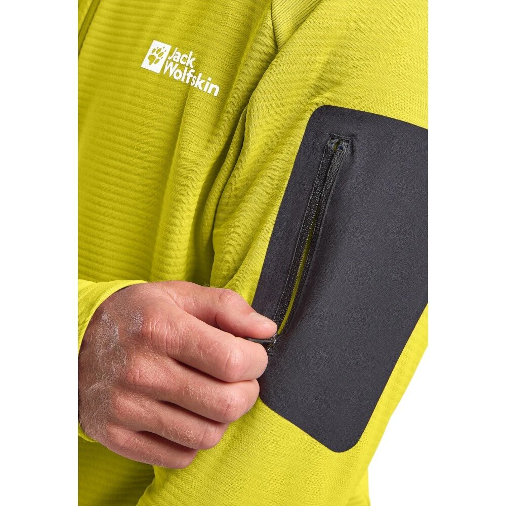 Олимпийка Jack Wolfskin, размер L, , желтый — фото 1