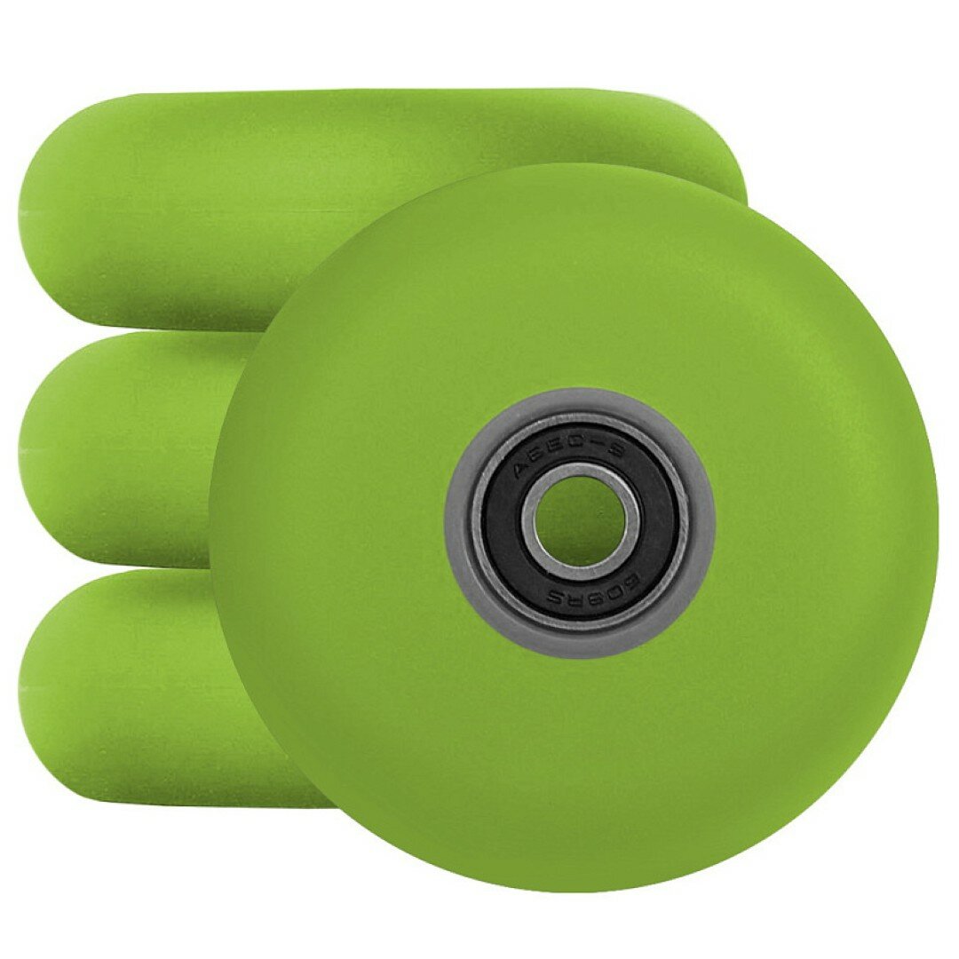 Набор колёс, 4 шт: Ride Story Hunky-dory Wheels 72mm/85A (4pcs) + ABEC 9, Green/Grey