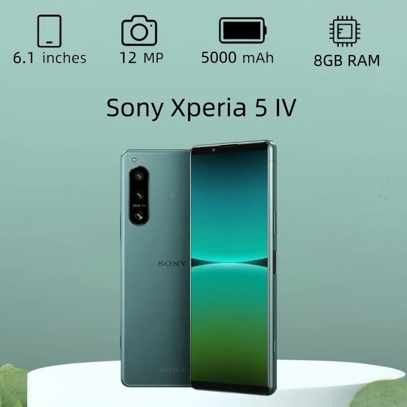 Смартфон Sony Xperia 5 IV SOG09 8/128. Sim + Esim, русский, google