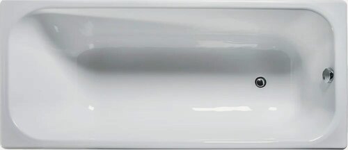 Изображение товара Чугунная ванна Универсал Ностальжи 170x75, на ножках, 235 л, пристенная, прямоугольная, белая, в современном стиле