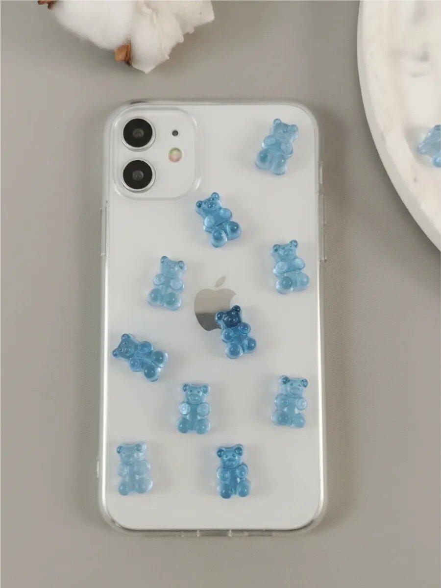 Бусины Мишки, 24шт — фото 1