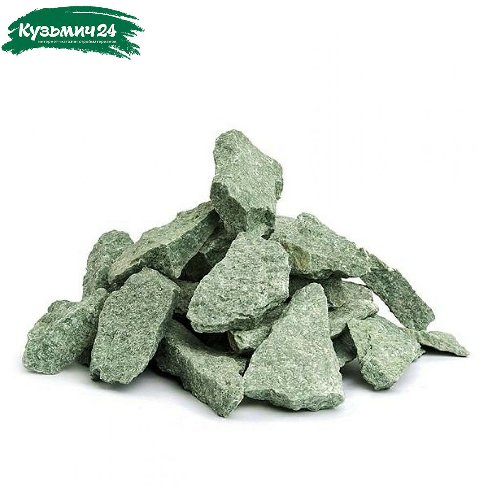 Камень Жадеит колотый 10 кг мелкий