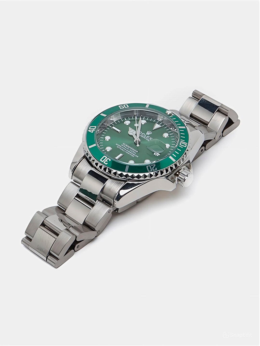 Наручные часы Rolex Классика, зеленый — фото 1