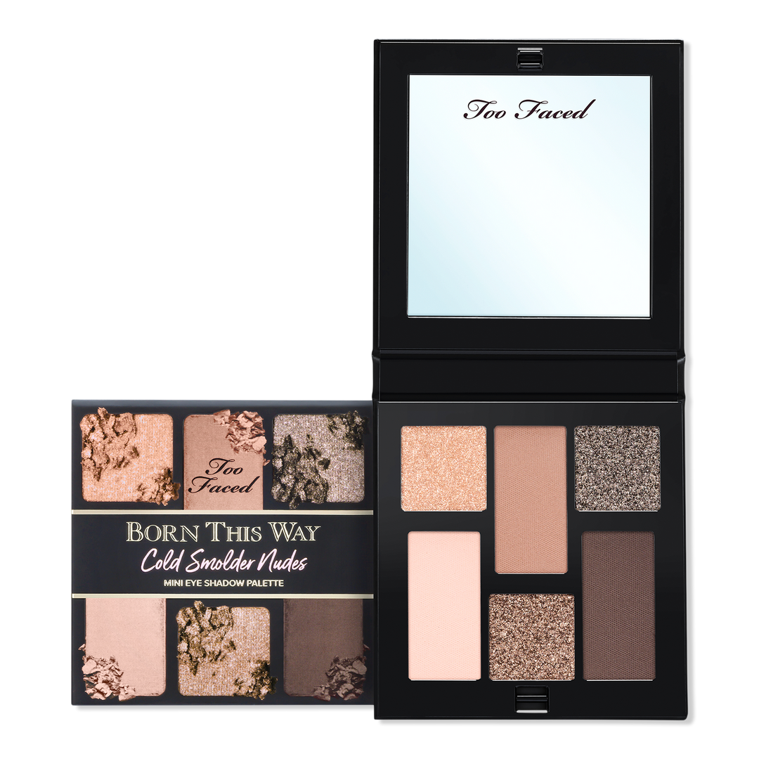 Too Faced Born This Way Mini Cool палетка 6 оттенков нюд - Cold Smolder Nudes