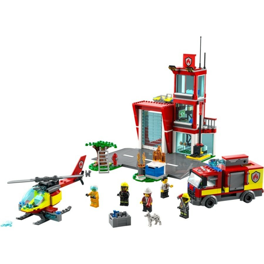 Конструктор LEGO City Fire 60320 Пожарная часть, 540 дет.