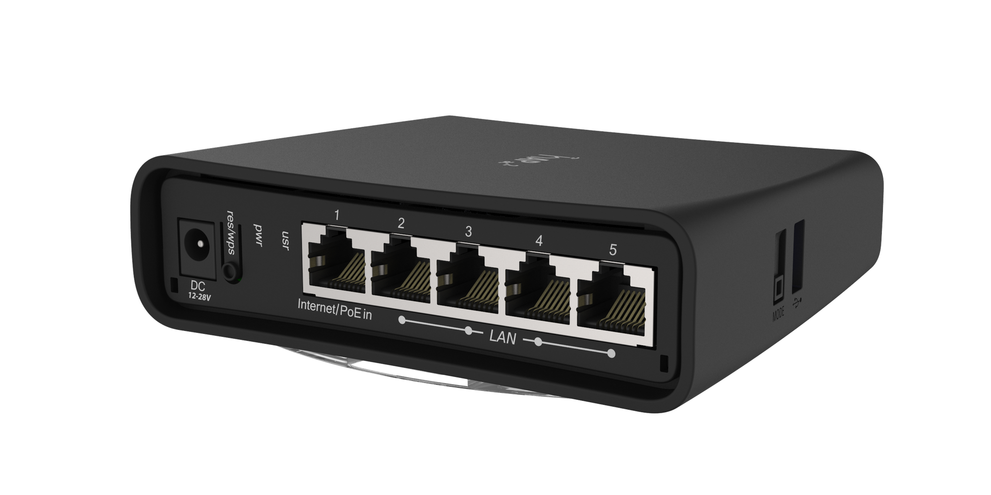 Беспроводной маршрутизатор MikroTik hAP AC2 802.11abgnac 2.4 ГГц 5 ГГц 5xLAN USB черный RBD52G-5HacD2HnD-TC - фото №7