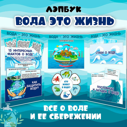  Мясникова А.В. "Лэпбук «Вода» для дошкольников. Все о воде и ее сбережении"