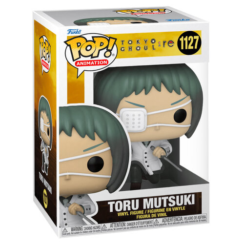 Фигурка Funko POP! Animation: Tokyo Ghoul Re - Тоору Муцуки 57644, 10 см фигурка funko pop animation tokyo ghoul shirazu 58136