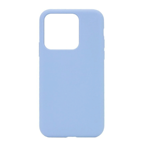 Накладка силикон Silicone Case для iPhone 14 Pro Max Голубой