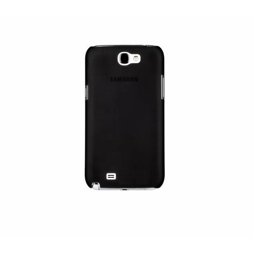Чехол-накладка MyPads для Samsung Galaxy Note 2 GT-N7100/N7105 из тончайшего силикона черная