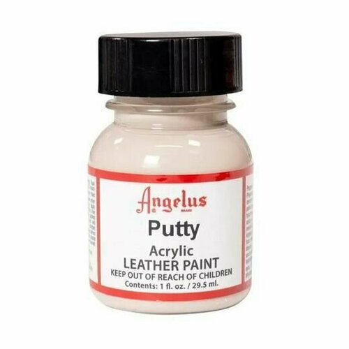 Акриловая художественная краска Angelus для ткани и кожи, Putty 264 (молочный)