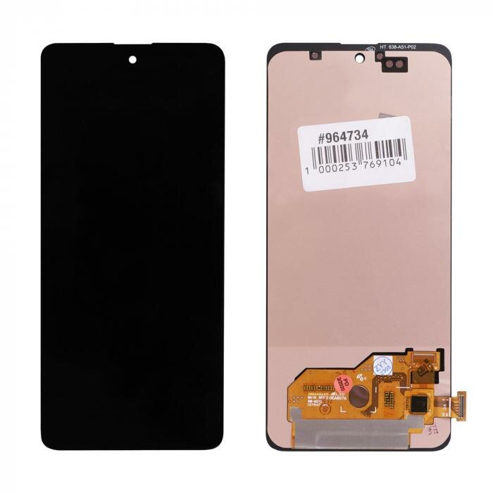 Дисплей в сборе с тачскрином (модуль) для Samsung Galaxy A51/A51 5G/M31s (SM-A515F SM-A516F SM-M317F) черный (OLED)