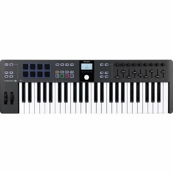 Arturia KeyLab Essential 49 mk3 black Миди клавиатура