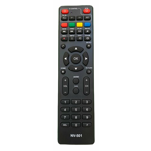 Пульт NV-501 (NV-102 +TV) для медиаплеера Eltex пульт nv 102 nv 501 для медиаплеера ресивера eltex