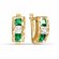 Серьги JEWELIN, красное золото, 585 проба, фианит