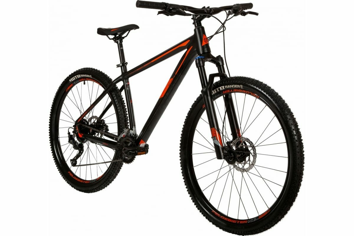 Велосипед STINGER 27.5" RELOAD STD черный, алюминий, размер 16"