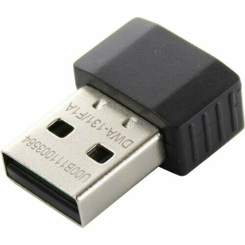 Сетевая карта D-Link Wireless N Nano USB Adapter (802.11b/g/n, USB2.0, 300Mbps)