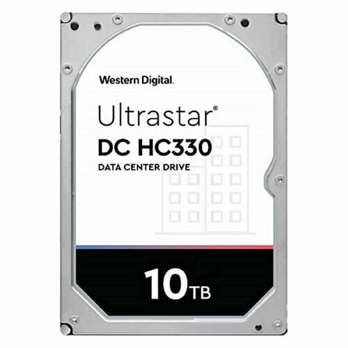Жесткий диск WD Ultrastar DC HC330 WUS721010AL5204, 10ТБ, HDD, SAS 3.0, 3.5
