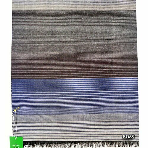 фото Шарф ,160х35 см, серый нет бренда