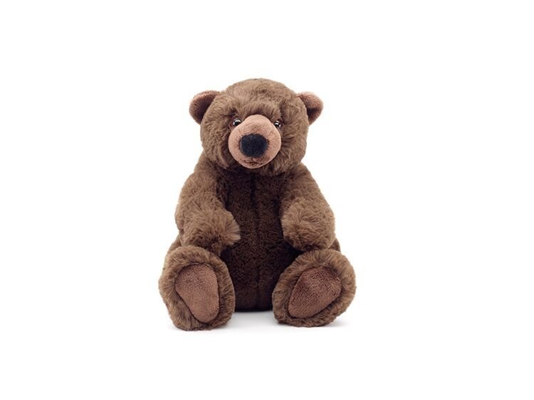 Мягкая игрушка Leosco Медведь коричневый 20 см BE0201K21 ВЕ0201С21