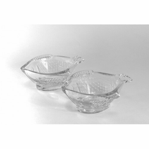 Набор стекло салатников рыбки 6ШТ иран