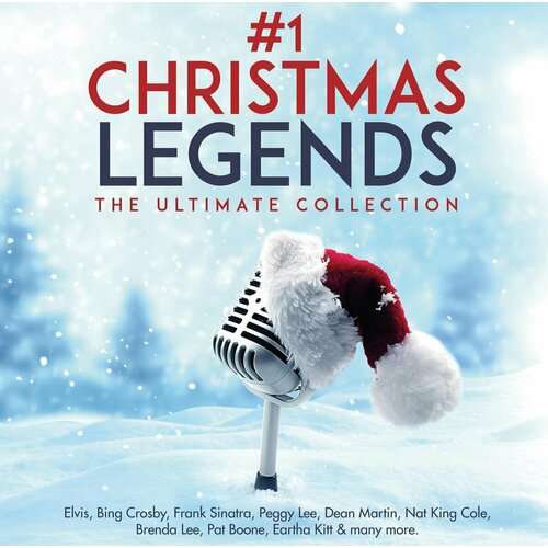 Сборники CULT LEGENDS Various Artists - No1 Christmas Legends - The Ultimate Collection (LP) winter backdrops photography snow snowflake merry christmas ball pine festivals party baby photo background for photo studio