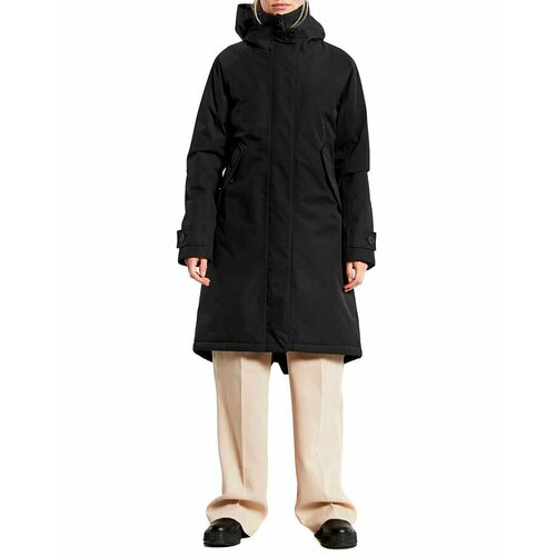 Куртка Didriksons, размер 44, черный куртка didriksons размер 44 черный