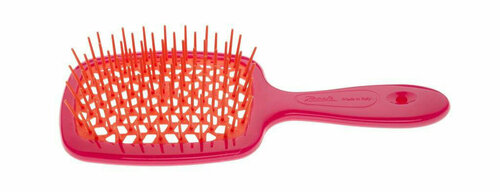 Расческа Janeke Superbrush The Italian Patent Claret Red