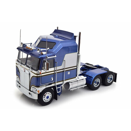 Kenworth K100 aerodyne 1976 / кенворт седельный тягач синий с серебристым