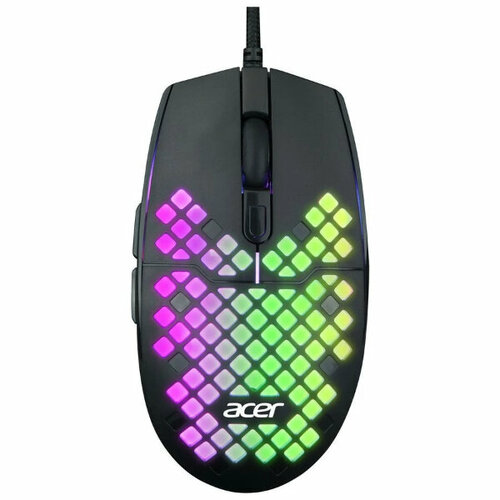 Мышь Acer OMW134 черный оптическая 3200dpi USB 6but 131100₽